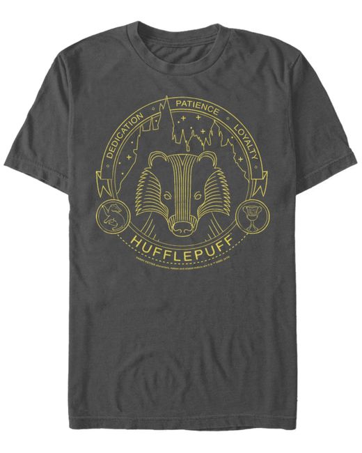 Fifth Sun Hufflepuff Symbol Short Sleeve Crew T-shirt