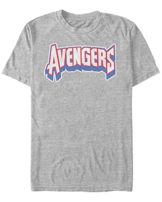 Marvel Comic Collection Avengers Logo Short Sleeve T-Shirt
