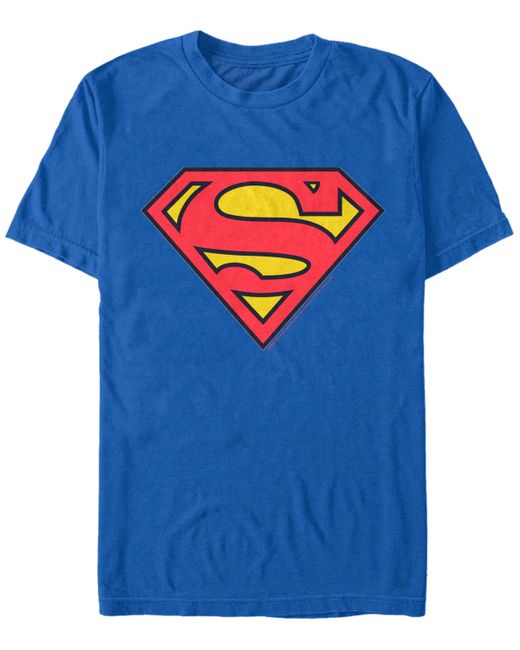 Fifth Sun Dc Superman Classic Logo Short Sleeve T-Shirt