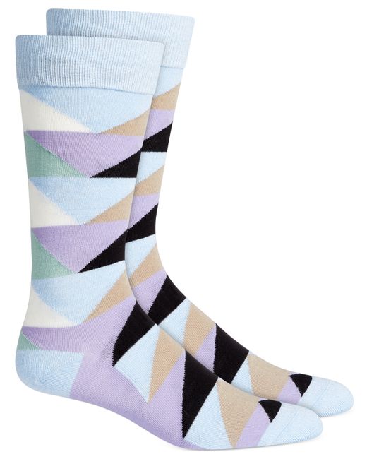 Alfani Geometric Dress Socks Created for Macys