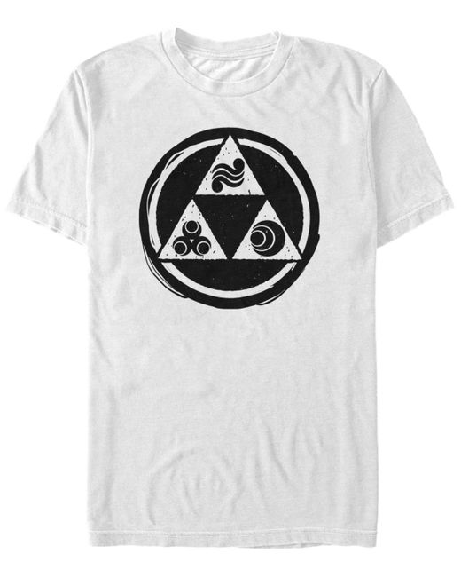 Nintendo Legend of Zelda Triforce Symbols Short Sleeve T-Shirt