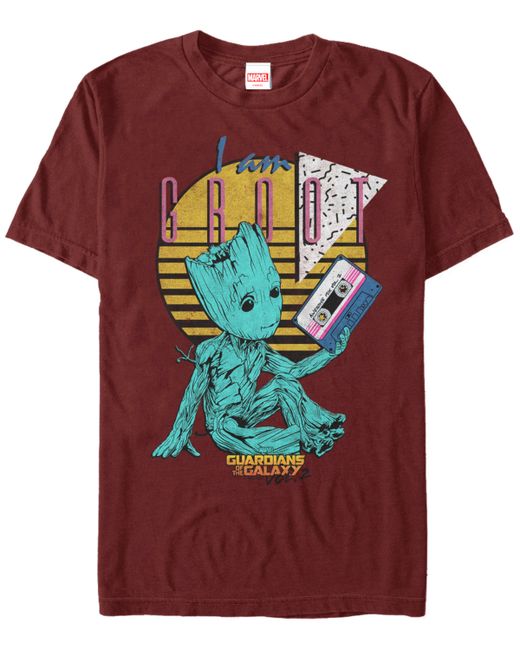 Marvel Guardians of the Galaxy Vol. 2 Curious Groot Short Sleeve T-Shirt