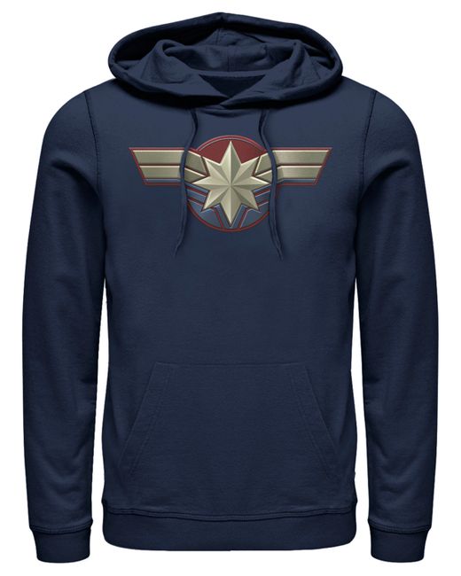 Marvel Captain Chest Logo Costume Pullover Hoodie