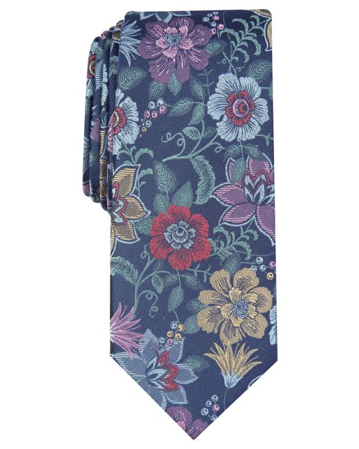 Bar III Ryewood Skinny Floral Tie Created for Macys