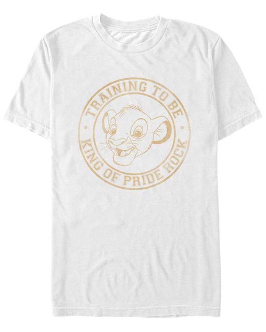 Lion King Disney Simba King In Training Short Sleeve T-Shirt