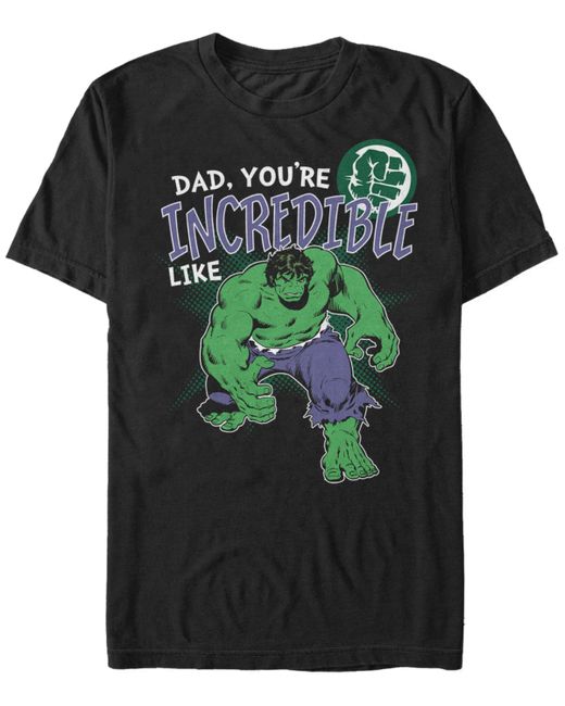 Marvel Comic Collections Incredible Like The Hulk Short Sleeve T-Shirt
