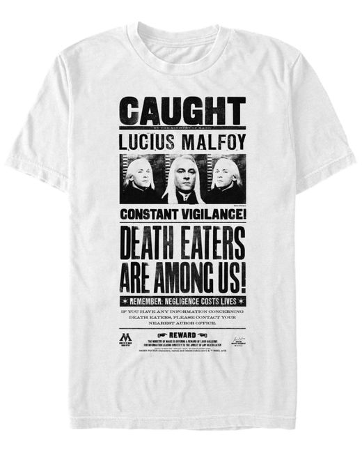 Fifth Sun Harry Potter Lucius Malfoy Death Eaters Caught Poster Short Sleeve T-Shirt