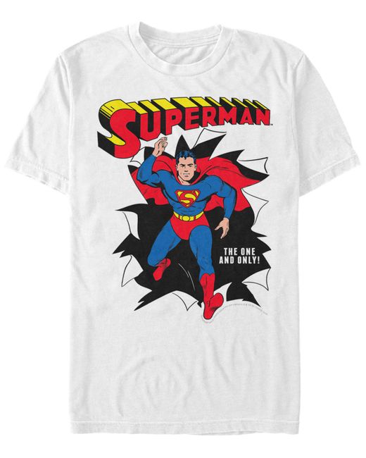 Fifth Sun Dc Superman Running Pose Short Sleeve T-Shirt