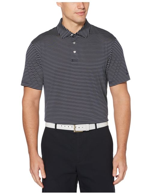 PGA Tour Striped Golf Polo