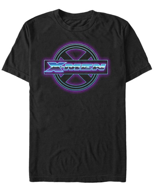 Marvel Comic Collection Retro X Logo Short Sleeve T-Shirt
