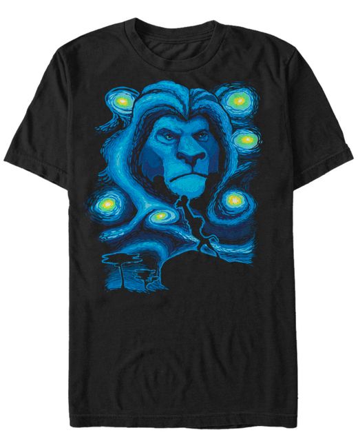 Lion King Disney The Mufasa Starry Night Short Sleeve T-Shirt