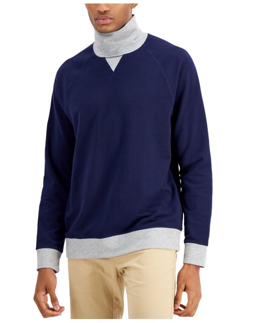 Club Room Turtleneck Fleece Sweatshirt Created for Macys