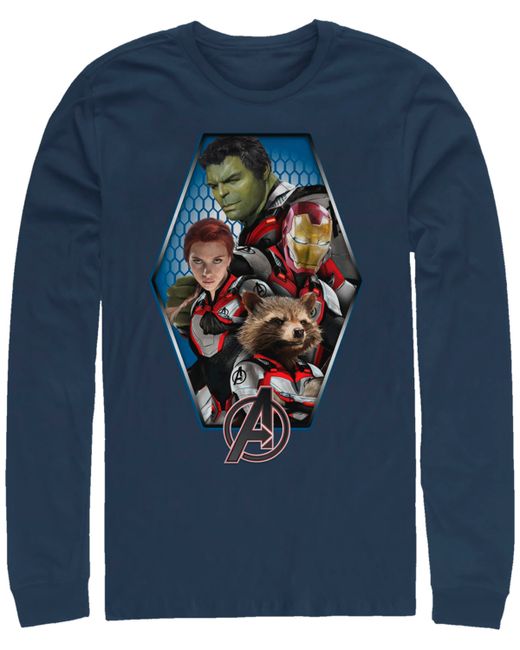 Marvel Avengers Endgame Geometric Group Long Sleeve T-shirt