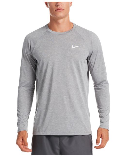 Nike Heather Hydroguard Long Sleeve Swim T-Shirt