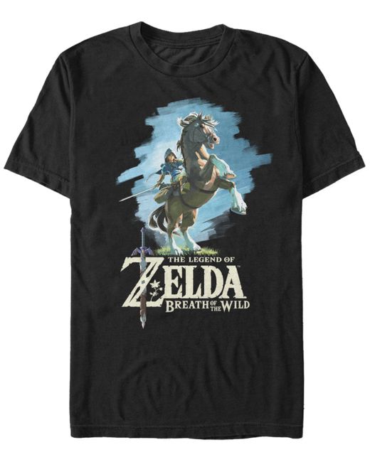 Nintendo Legend of Zelda Link Breath The Wild Short Sleeve T-Shirt