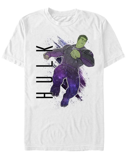 Marvel Avengers Galaxy Painted Hulk Short Sleeve T-Shirt
