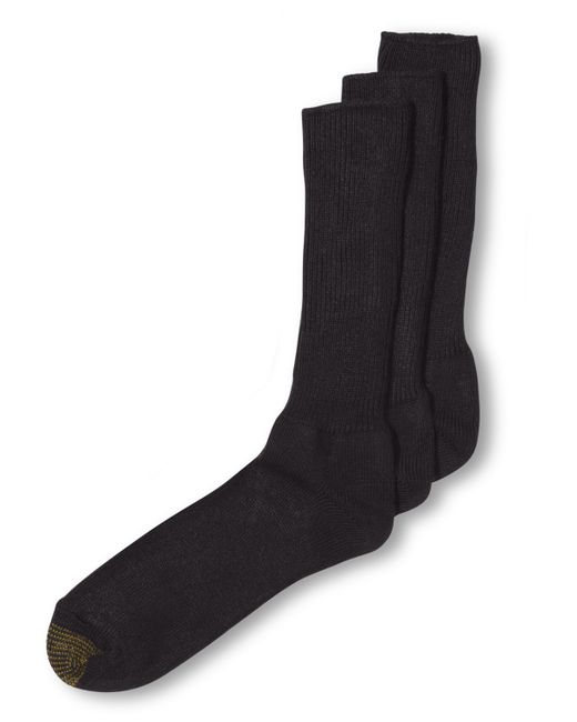 Goldtoe Adc Acrylic Fluffies 3 Pack Crew Casual Socks