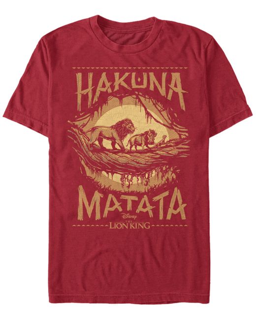 Lion King Disney The Live Action Hakuna Matata Short Sleeve T-Shirt