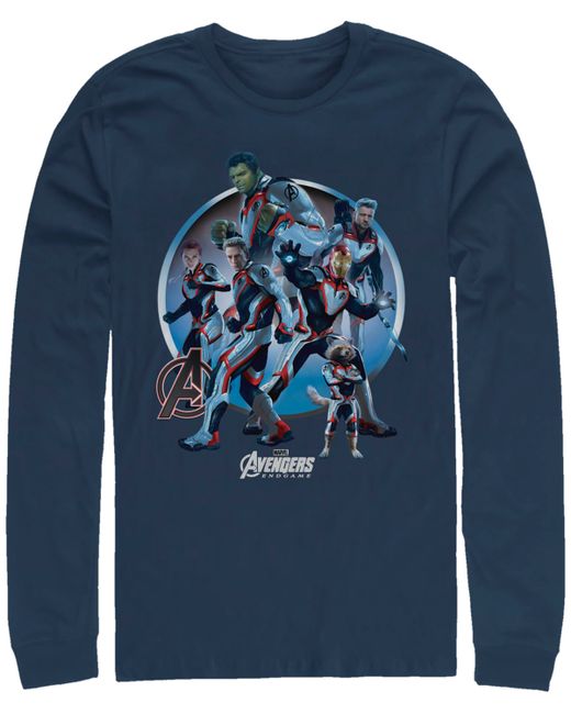 Marvel Avengers Endgame Suit Group Long Sleeve T-shirt