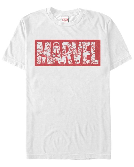 Marvel Comic Collection Kawaii Logo Short Sleeve T-Shirt