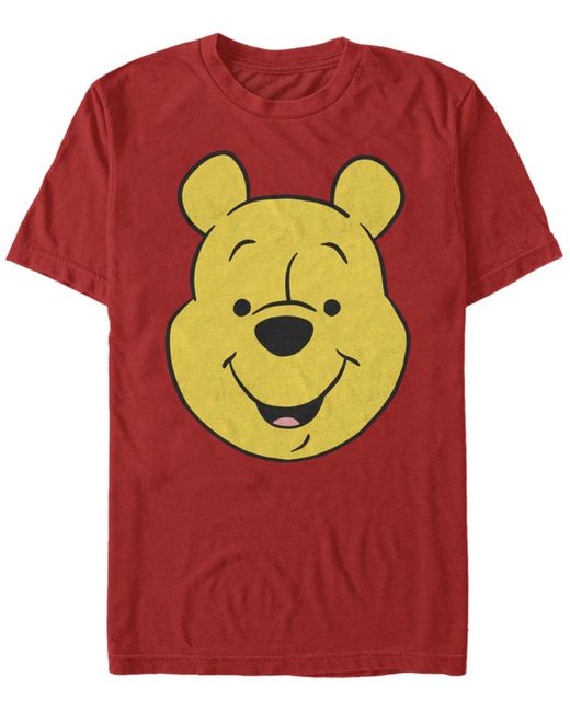 Fifth Sun Winnie Pooh Big Face Short Sleeve Crew T-shirt