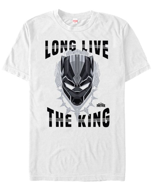 Marvel Black Panther Long Live The King of Wakanda Short Sleeve T-Shirt