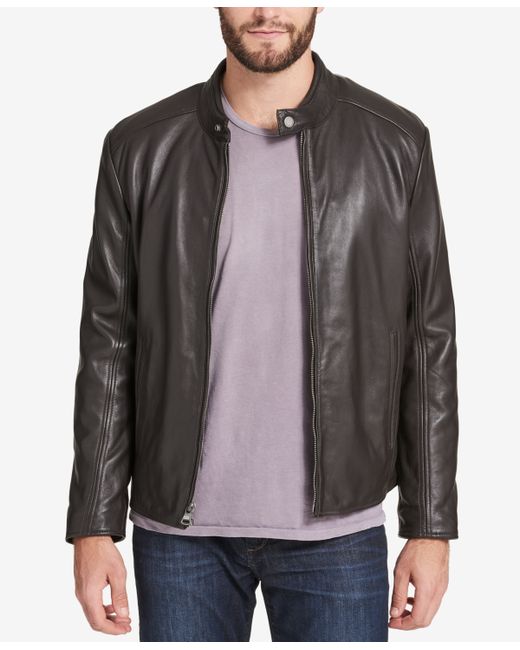 Marc New York Leather Moto Jacket Created for Macys
