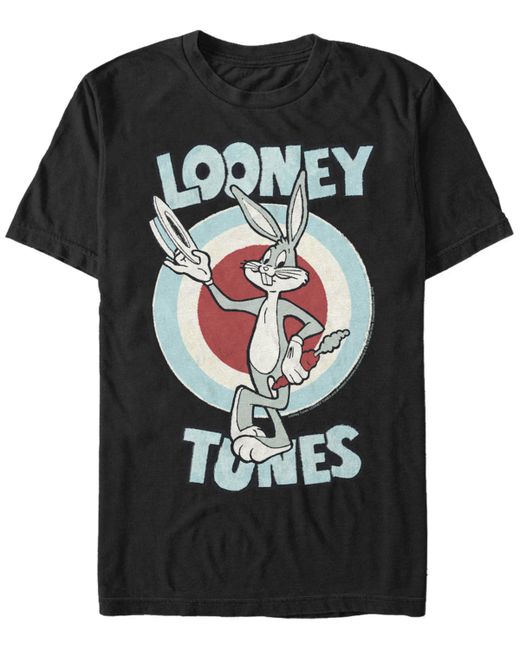 Fifth Sun Looney Tunes Bugs Bunny Target Short Sleeve T-Shirt