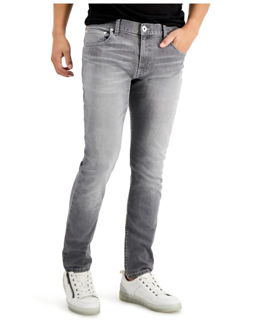 INC International Concepts Grey Skinny Jeans Created for Macys