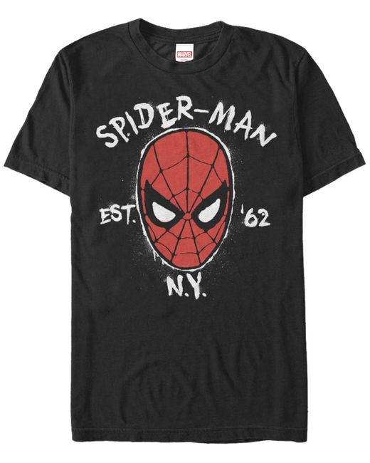 Marvel Comic Collection Spider-Man Established In 1962 Short Sleeve T-Shirt