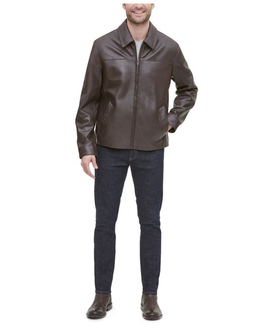 Cole Haan Leather Jacket Created for