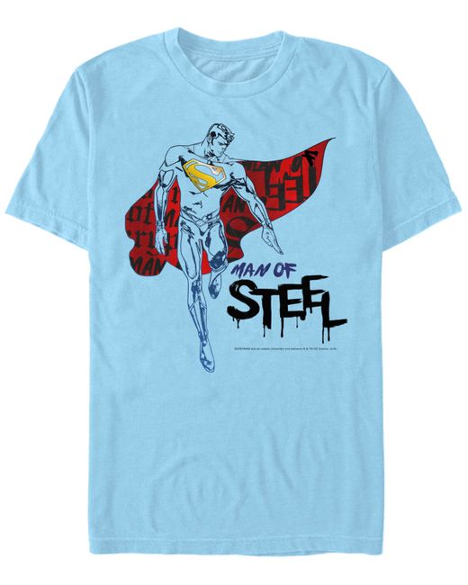 Fifth Sun Dc Superman Man of Steel Short Sleeve T-Shirt