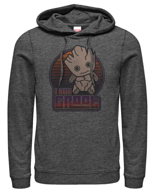 Marvel Guardians of the Galaxy Kawaii I am Groot Pullover Hoodie