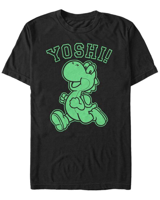 Nintendo Super Mario Running Yoshi Short Sleeve T-Shirt