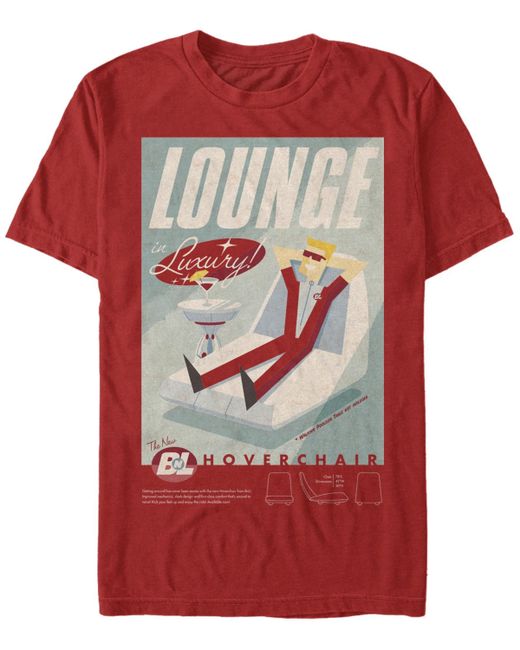 Fifth Sun Lounge Poster Short Sleeve Crew T-shirt