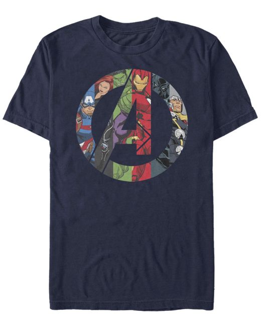 Fifth Sun Avengers Heroes Icon Short Sleeve Crew T-shirt