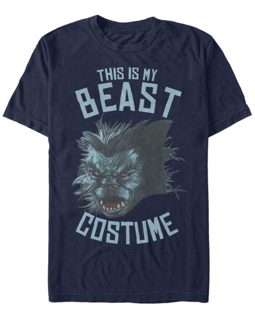 Fifth Sun Marvel Beast Halloween Costume Short Sleeve T-Shirt