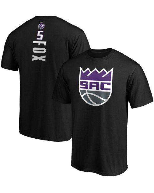 Fanatics DeAaron Fox Sacramento Kings Team Playmaker Name and Number T-shirt