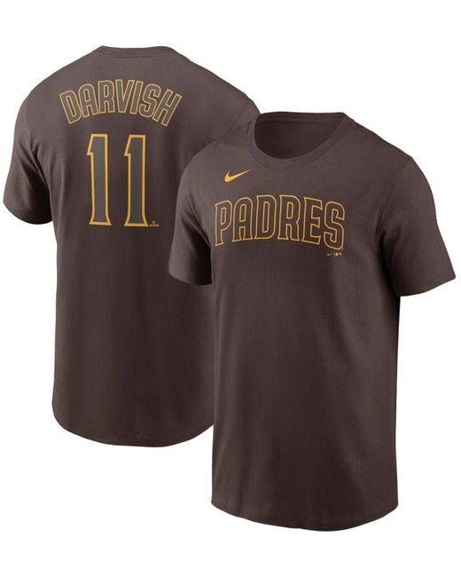 Nike Yu Darvish San Diego Padres Name Number T-shirt