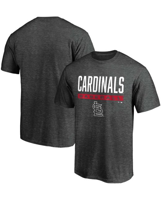 Fanatics Big and Tall St. Louis Cardinals Win Stripe T-shirt