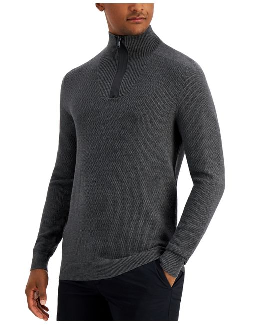 Alfani Quarter-Zip Sweater Created for Macys