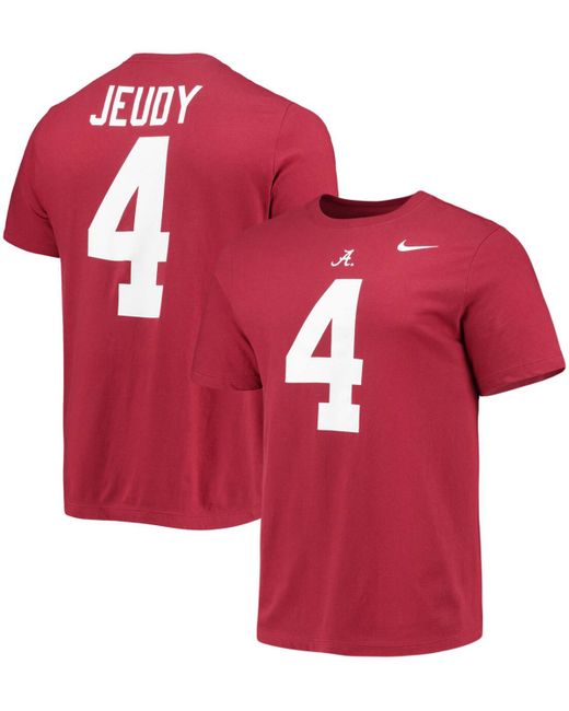 Nike Jerry Jeudy Alabama Tide Alumni Name Number T-shirt