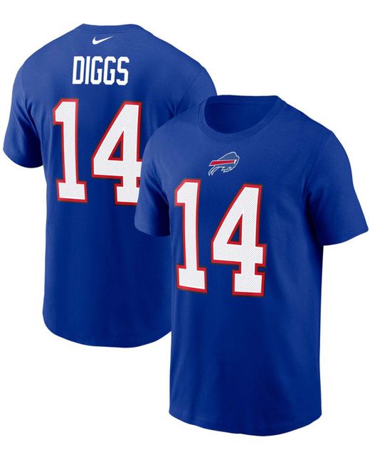 Nike Stefon Diggs Buffalo Bills Name and Number T-shirt