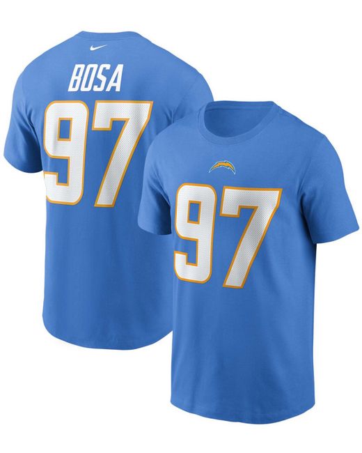 Nike Joey Bosa Los Angeles Chargers Name and Number T-shirt