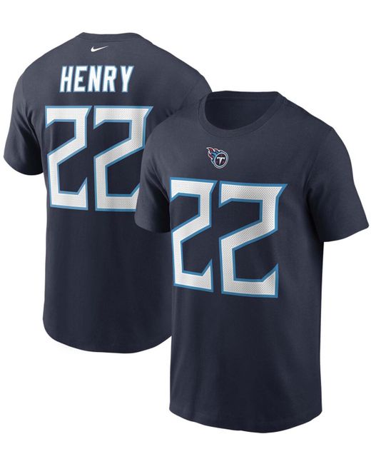 Nike Derrick Henry Tennessee Titans Name and Number T-shirt