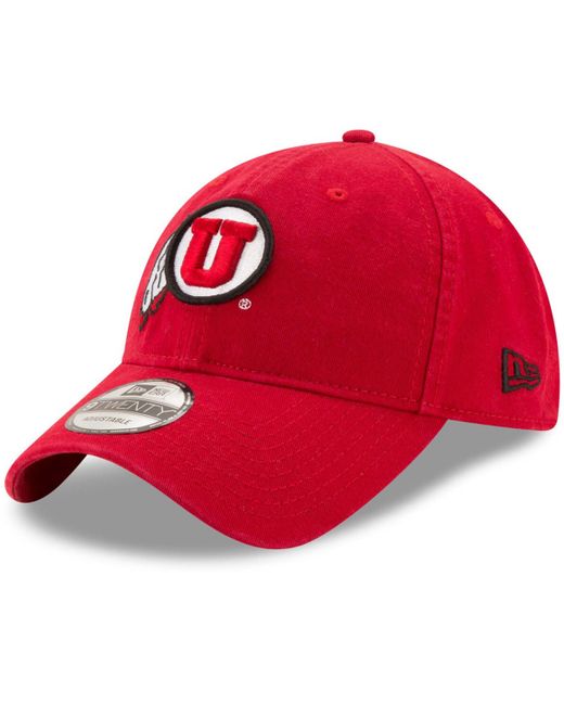New Era Utah Utes Official Team Color Core Classic 9TWENTY Adjustable Hat