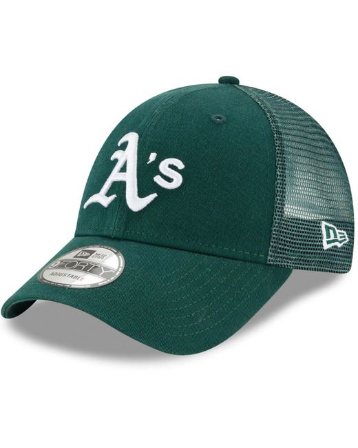 New Era Oakland Athletics Trucker 9FORTY Adjustable Snapback Hat