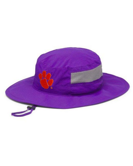 Columbia Clemson Tigers Bora Booney Ii Omni-Shade Bucket Hat