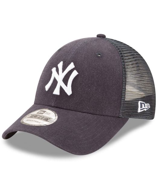 New Era New York Yankees Trucker 9FORTY Adjustable Snapback Hat