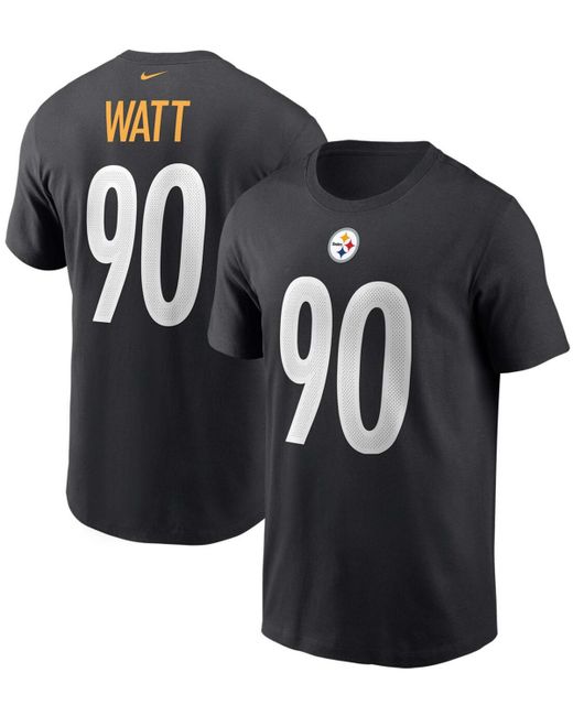 Nike T.j. Watt Pittsburgh Steelers Name and Number T-shirt